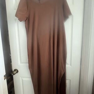 Brown Women's Maxi Dress